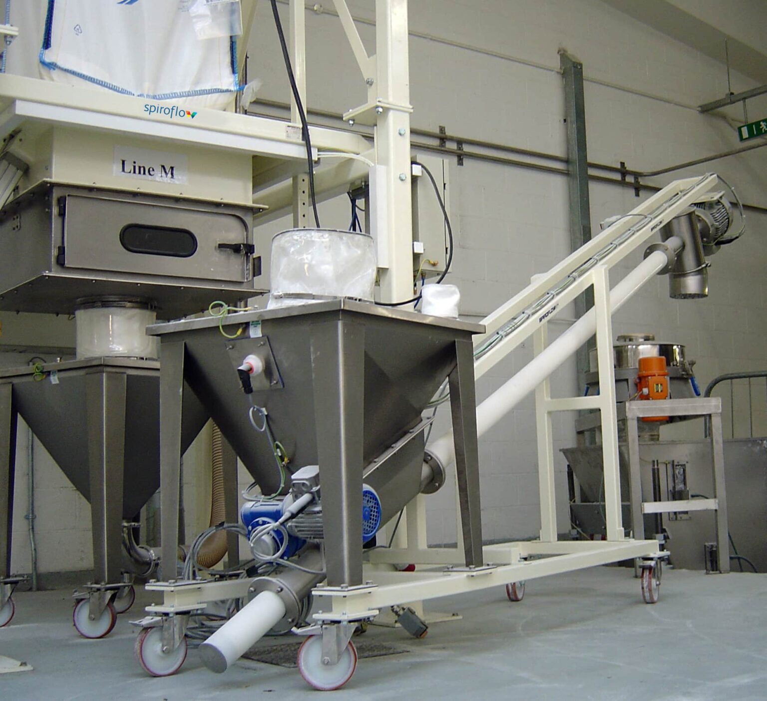 Bulk Bag Unloader Delivers Sugar, Rice & Corn Flour To Packaging ...